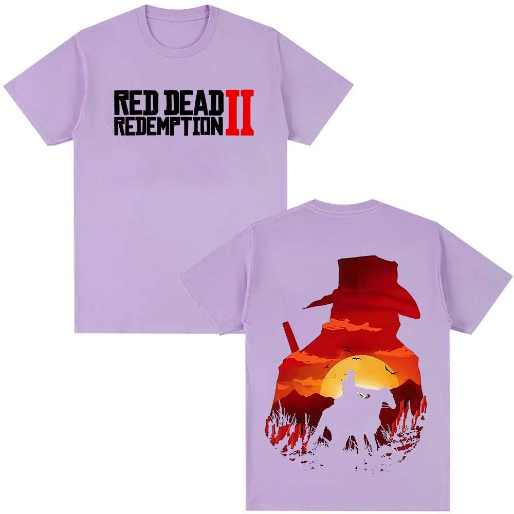 

Red Dead Redemption 2 Гра Гравець Графічні Футболки Чоловічі Жіночі Готична Футболка з Коротким Рукавом Y2K Мода Високоякісна Бавовняна Футболка XL
