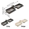 Plastic Sink Drain Rack Hanging Large Capacity Sink Faucet Organizer Adjustable Space Saving Soap Drainer Bathroom