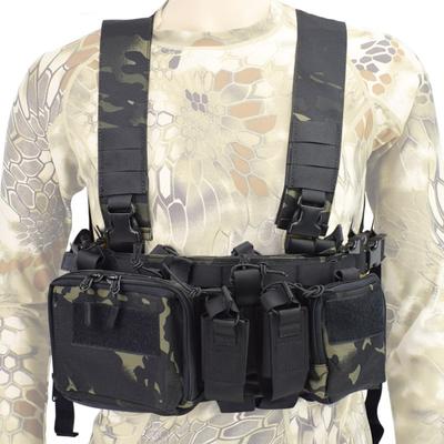 Lightweight Tactical Belly Pocket Military Fan Tactical Chest Vest Multifunctional Tactical Vest Vest