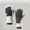 Ski Gloves for Couples In Autumn and Winter Warm  Touch Screen Sports  Cold Proof Fleece and Thickened Cotton Gloves for Women