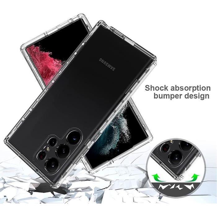 Full Body Case for Samsung Galaxy S24 Ultra - Shockproof Transparent Anti-Scratch Protection (not for Galaxy S24)