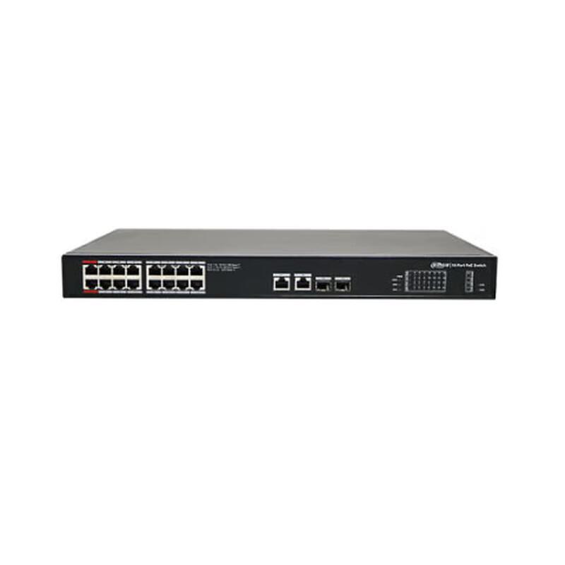 

Dahua 16-Port Gigabit POE Ethernet Switch CN plug (adapter included)