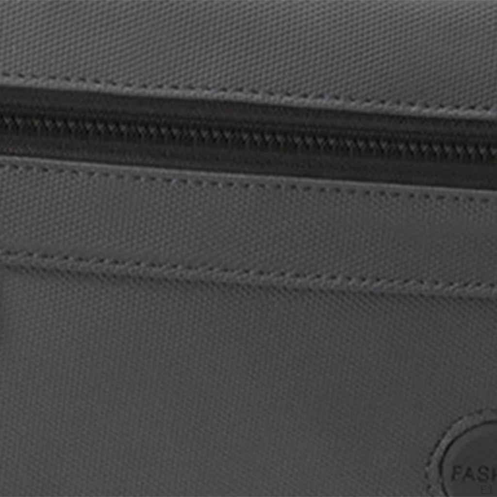 Fanny Pack Men Shoulder Bag Oxford Cloth Casual with Zippered Pockets Waist for