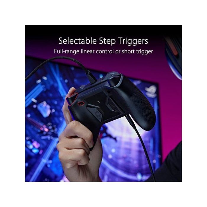 Manette Gaming - ASUS - ROG Raikiri - Filaire - Xbox One/Xbox Series X/S - Noir Et Gris