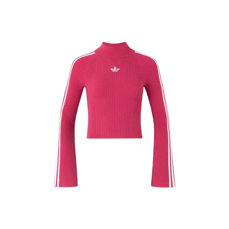 (WMNS) adidas Originals Premium Knit Turtleneck Top Asia Sizing Pink Women s JI7060 S