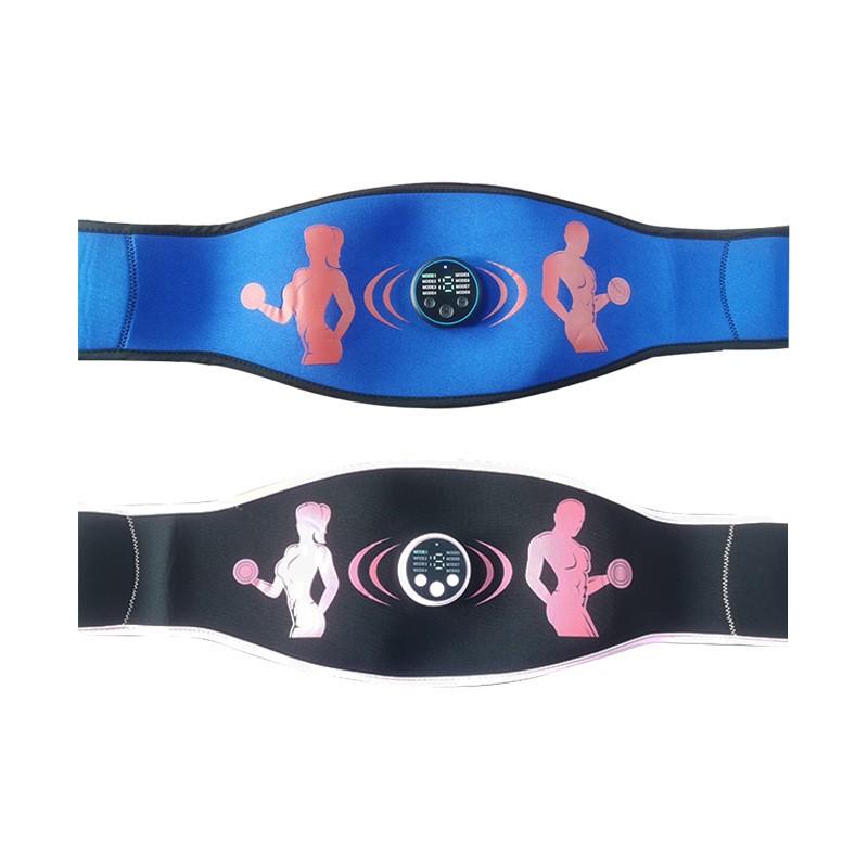 EMS Abdominal Toning Belt Body Belly Fitness Trainer Slimming Massage Belt Muscle Toner For Abdomen Arm Leg Waist Weight Loss