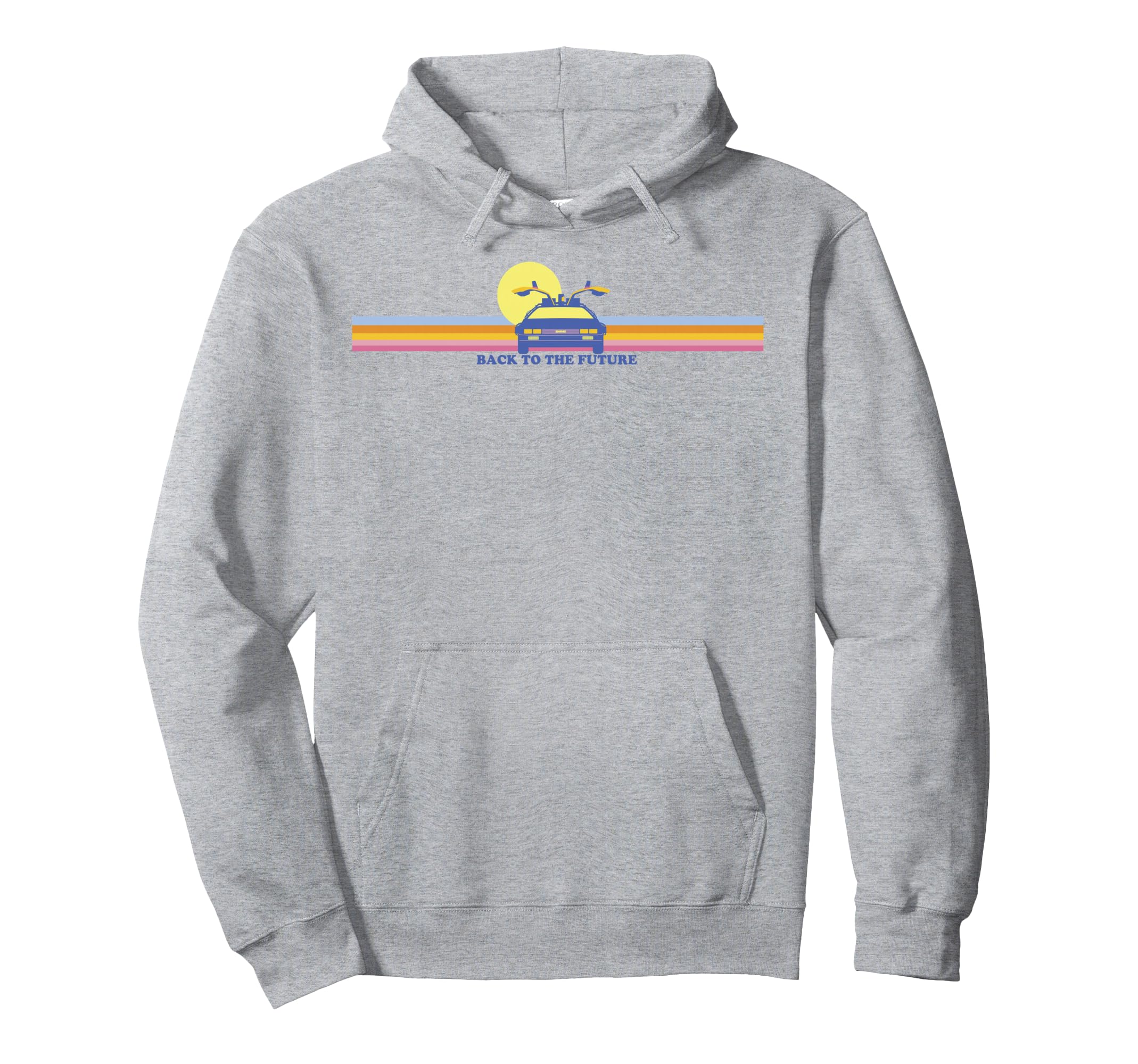 

Back to the Future DeLorean Retro Chest Stripe Hoodie