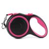 Super Durable 3M/5M/8M Retractable Dog Collar Leash Hands-Free Nylon Plastic Leather Ribbon Decoration for Small Pets-Cats Dogs
