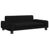 VidaXL Children's Sofa Black 90x53x30 Cm Fabric 3196262