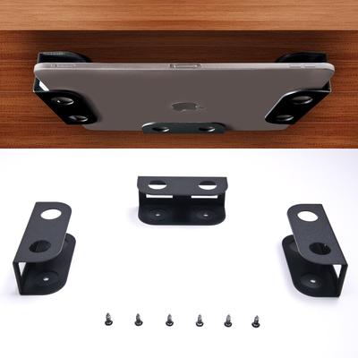 BeishiTenwaymili Laptop Storage Bracket with Notebook and Tablet Storage Laptop Storage PC Wall Storage Hanging Mount with Rubber Set of 3 for and