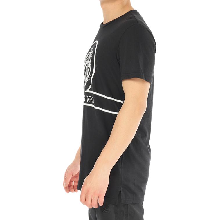 Adidas Neo T Shirts Men's Black Crew Neck Moderate CZ1777