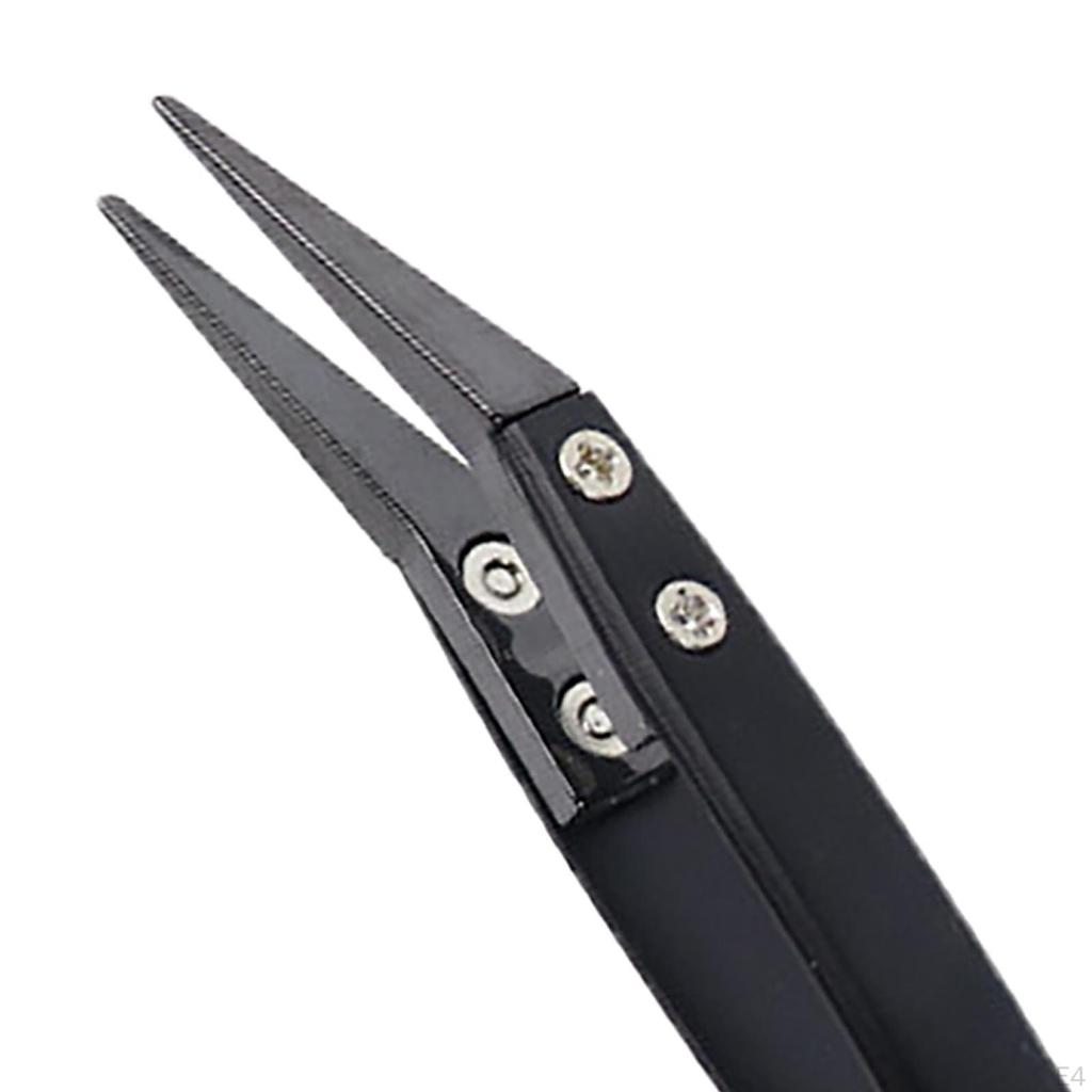 Ceramic Tweezers Anti Non-Conductive Maintenance Tool for Electronic Components Circuit Board