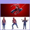 Macacão Homem-Aranha PS4 Fantasia Cosplay Para Crianças E Adultos Pontos Perfeitos