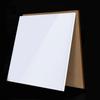 Milky White 3mm Acrylic Sheets - 1.24x2.46, Custom Cut & Polished