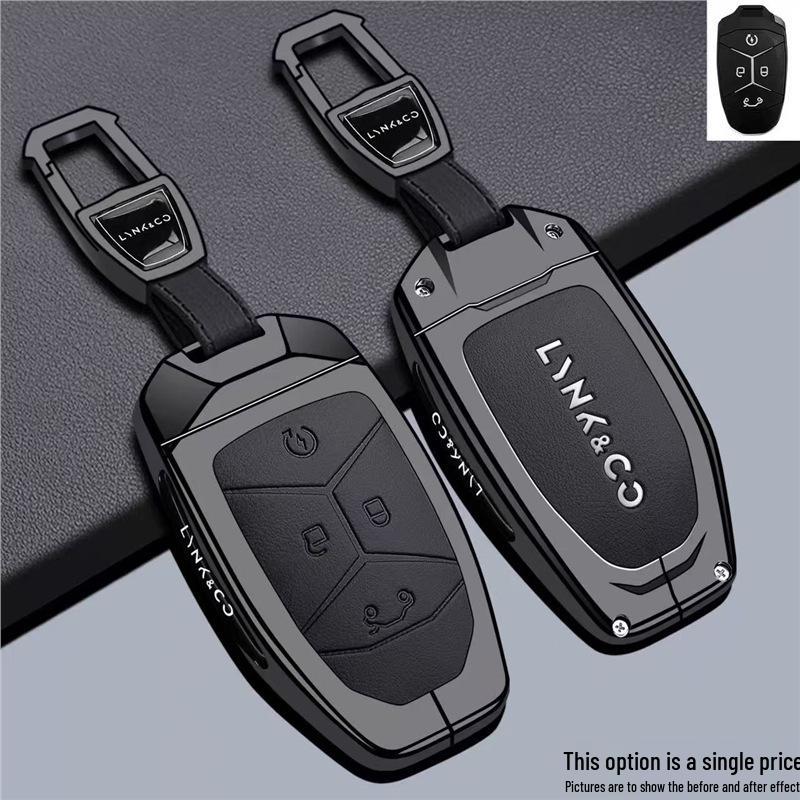 Lynk & Co 09 Key Case Shell with Buckle for Models 03/02/01/05/06/07/08 & EMP 900/Z20/Z10