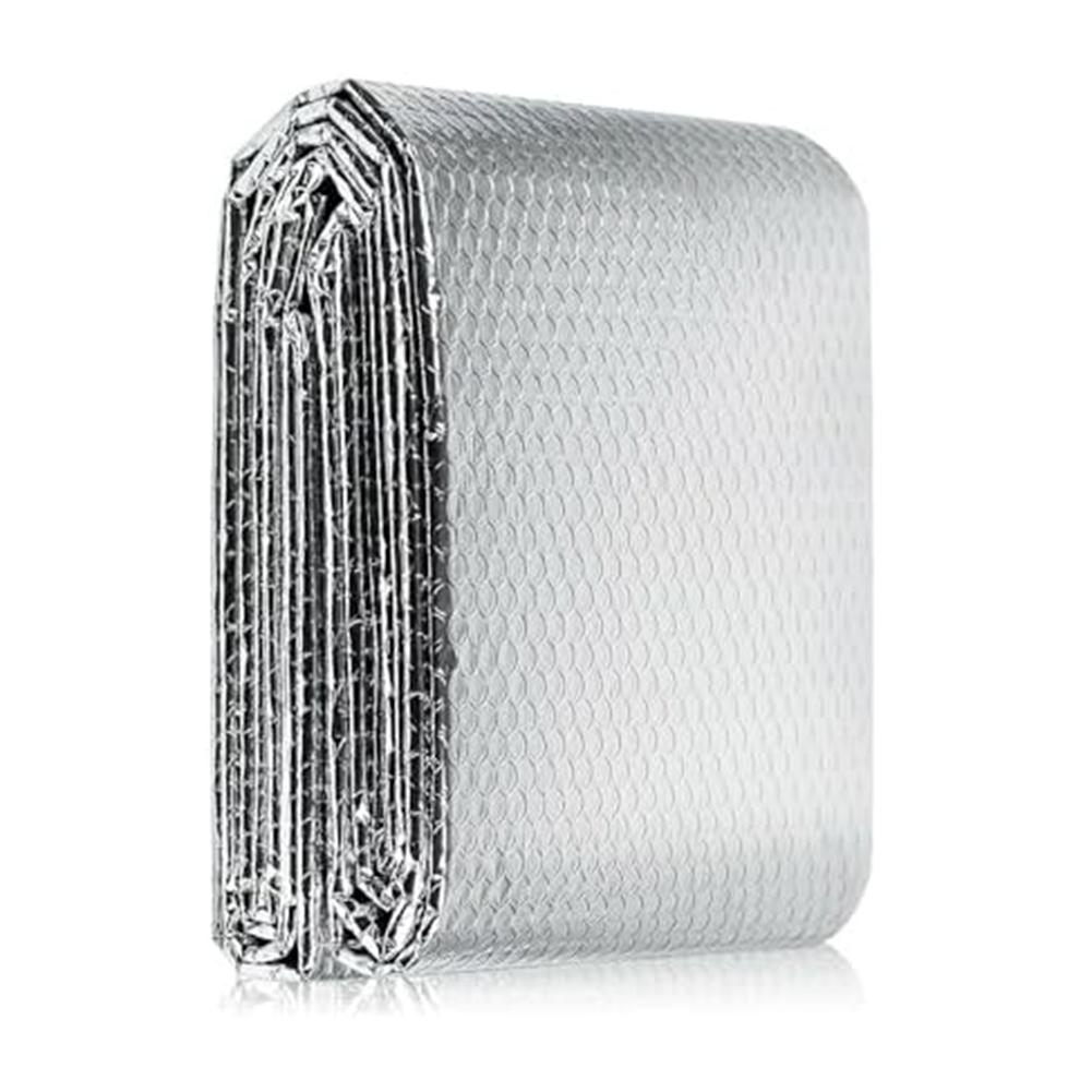 0.6m By 1.2m Radiator Aluminum Foil Insulation Sheet Double Sided Reflective Heat Barrier For Walls And Floors