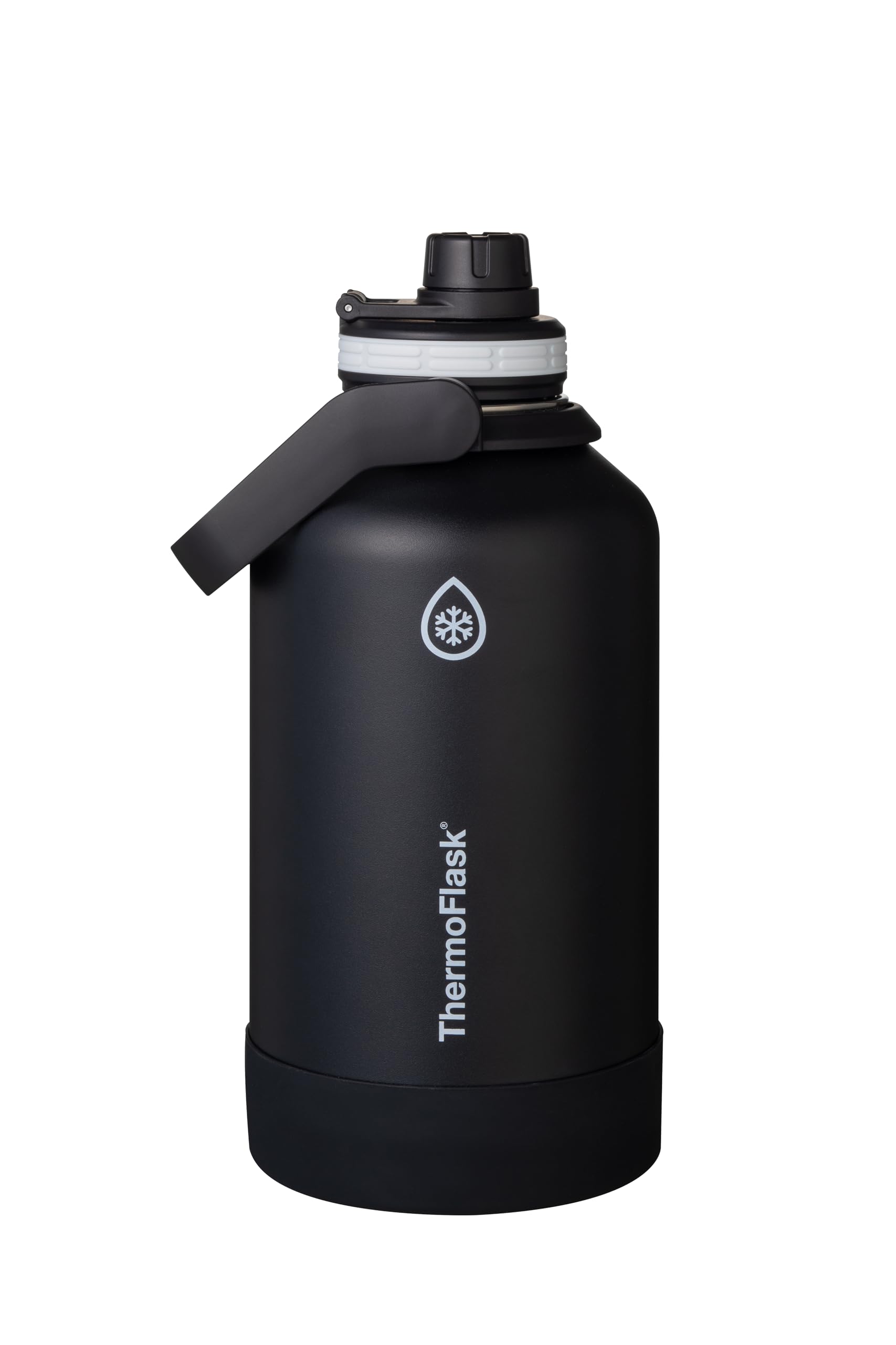 

TAKEYA Black Thermo Insulated Stainless Steel Water Direct Drinking 1.9L Flask, Bottle, 1900ml, чёрный