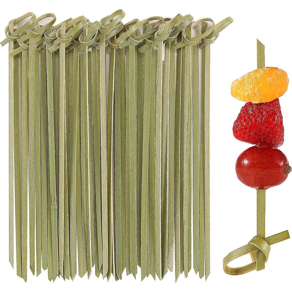 Dww-200 pices Cure-dents en bois de bambou de qualit suprieure  - Hygine personnelle, brochettes d'amuse-gueule jetables, btons de cocktail ou artisan