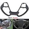 Molded Overlay Trim for K3S Steering Wheel Button Area, ABS Surround Frame with Open Access Layout for K3S Interior Update