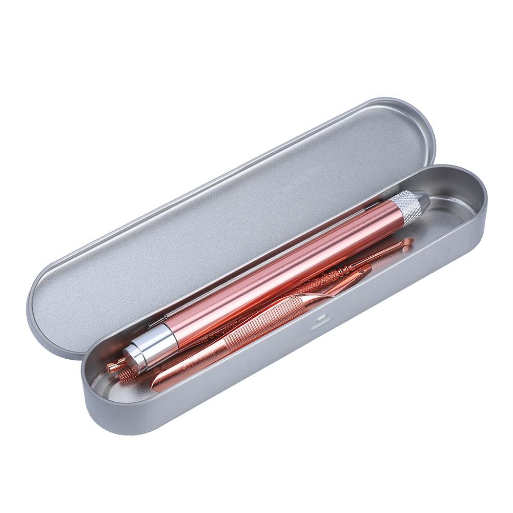 Stainless Steel Ear Spoon Light Ear Wax Pick Kit LED Earwax Cleaner Ear Care Tool