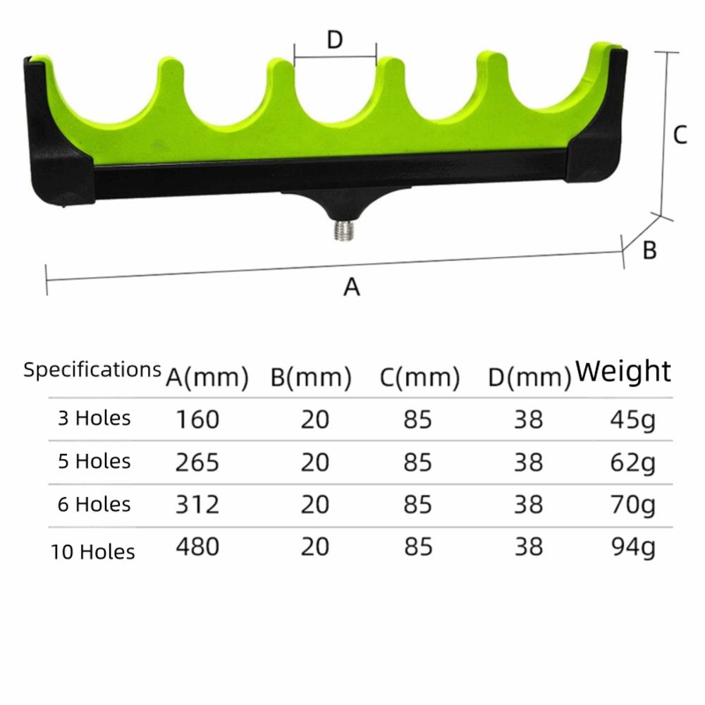 Random Color Fishing Rod Rest DIY Tools Fishing Rod Rack Fishing Rod Holder Fishing Accessories
