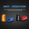 1 Pair Universal French Mouth Valve Cap Aluminum Alloy Rocket Shape Bicycle Electric Vehicles Valve Cap