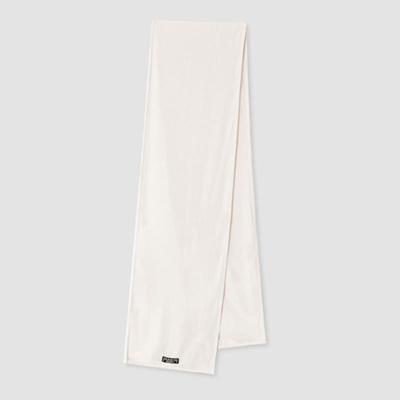 Symmetric Percent Jersey Muffler / Cream