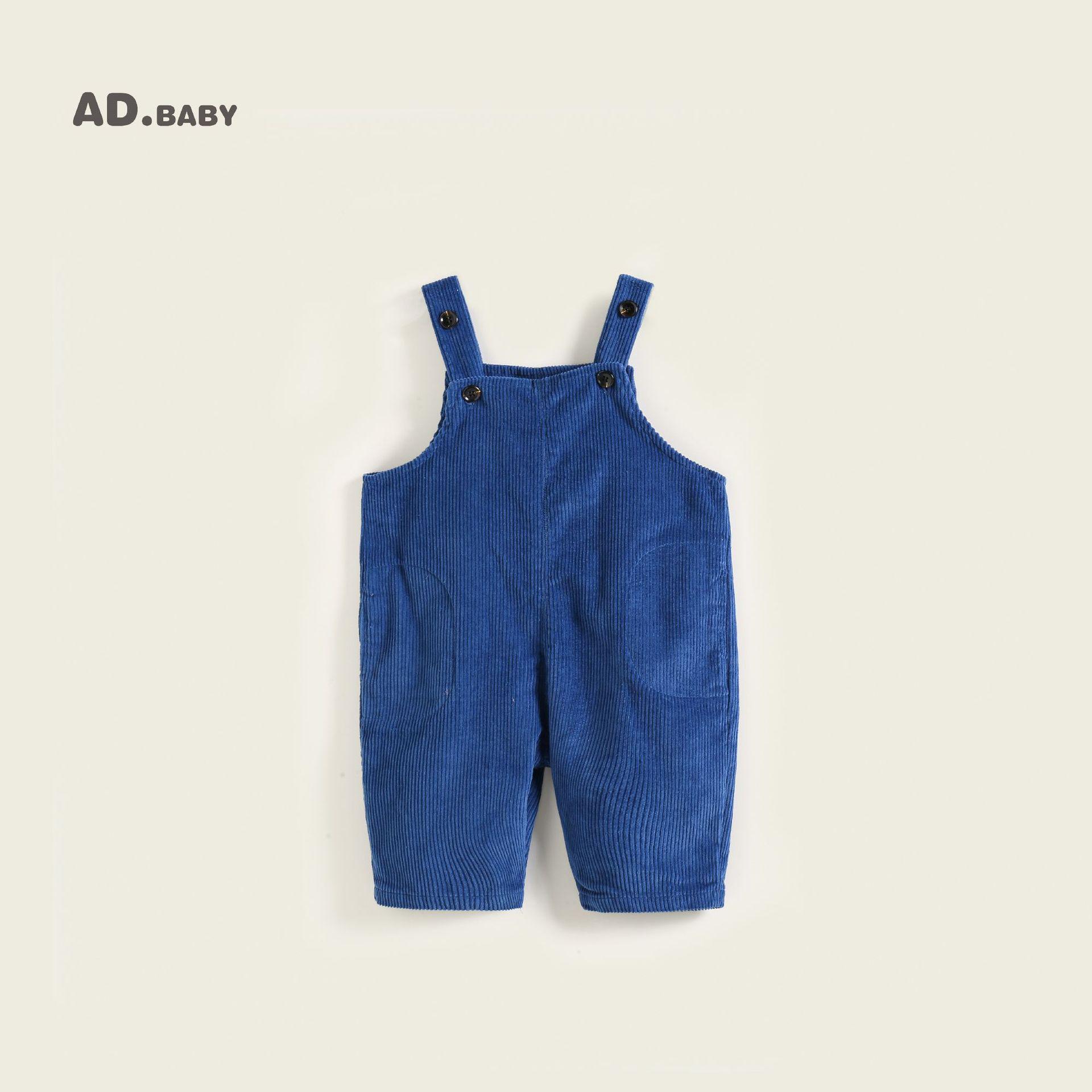 

Детские вельветовые брюки на осень 2025: Модный корейский стиль, удобные и приятные к коже комбинезоны для мальчиков и девочек малых и средних размеров 110 cm