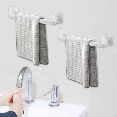 2x Lagerung Rack Bad Hardware Werkzeuge Heimwerker Einzigen Handtuch Bar Halter für Wohnzimmer