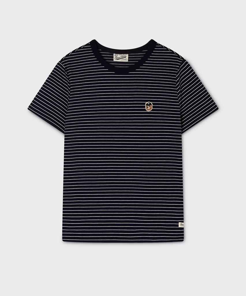 WHO.A.U Steve Multi Stripe T-Shirt(F) / Whrsg2531F