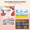 Paul Rubens Oil Pastels 72-Color Set - Vibrant colors, ultra-soft and creamy texture, easy blending - Bullet head shape, ideal for drawing, painting,