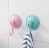 Transparent Vacuum Suction Cup Hooks for Kitchen & Bathroom – Strong Load-Bearing Wall Mount