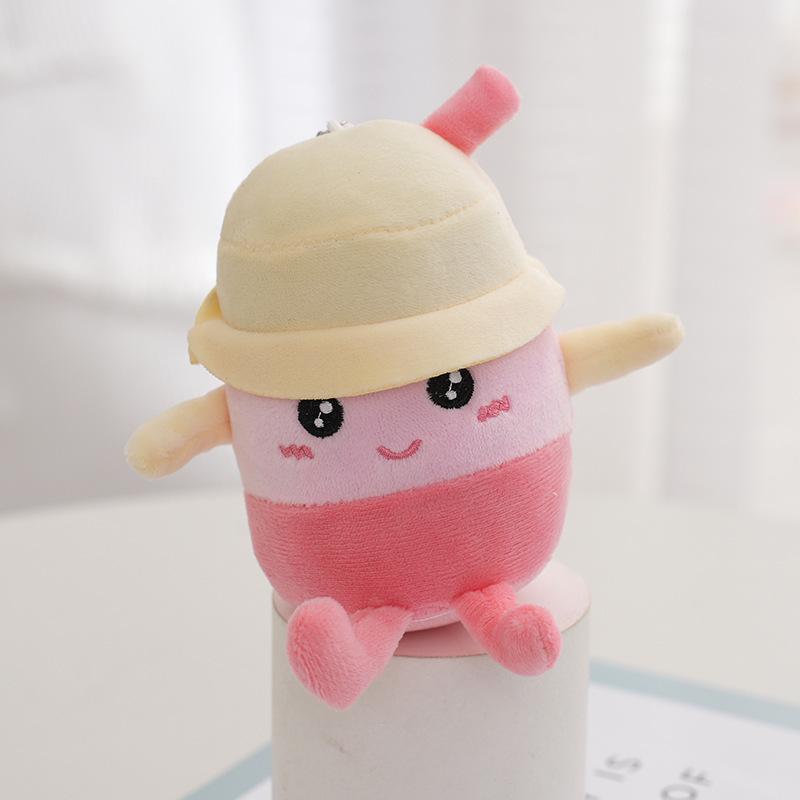 

Delightful Milk Tea Cup Plush Toy With Super Soft Crystal Velvet And Pp Cotton Red