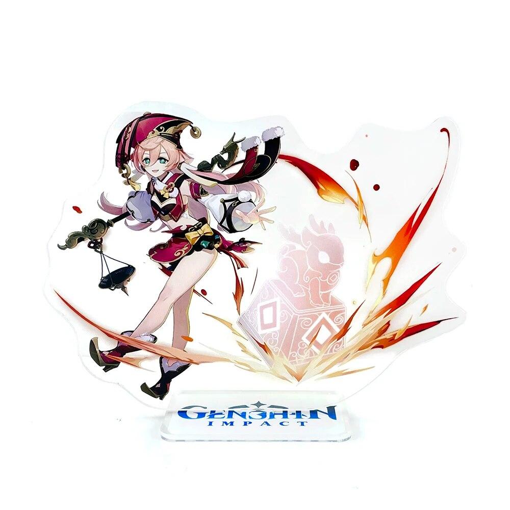 Liyue Characters Chongyun Ningguang Beidou Yanfei Acrylic Stand Standee Toy Figure
