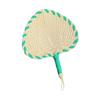 Ethnic style Straw Hand-woven Fan vintage Straw Woven Fans Pure Summer Cooling Fan  Beach