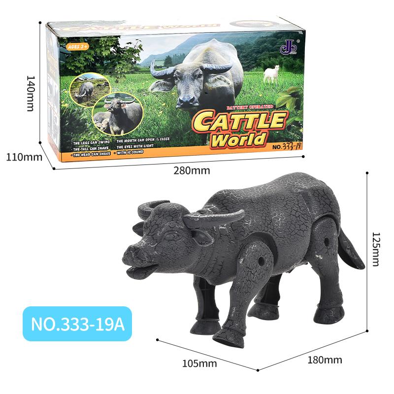 Gratis Frakt Batteridrevet Simulasjon Husdyr Kanin Sebra Hest Melkeku Kveg Gutt Jente Bursdag Leke Gave