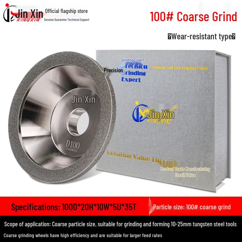 Jinxin U2 Bowl-Shaped Diamond Grinding Wheel Knife Sharpener Disc