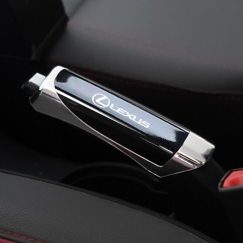 

Car Hand Brake Cover Carbon Fiber Handbrake Grip Cover For Lexus GX470 LS400 LX470 LX570 RC350 UX250h ES350 RX450h NX RX LX GX