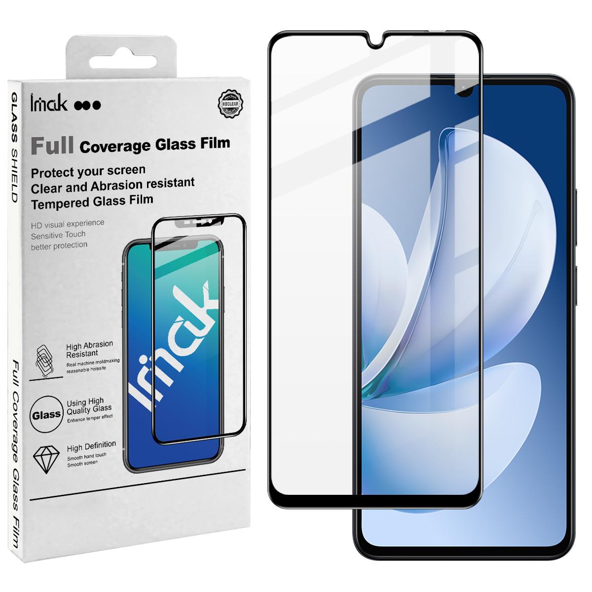 

Для Realme Note 70T Стекло IMAK Полное покрытие Закаленная стеклянная пленка Серия Pro+ 169мм Realme Note 70T