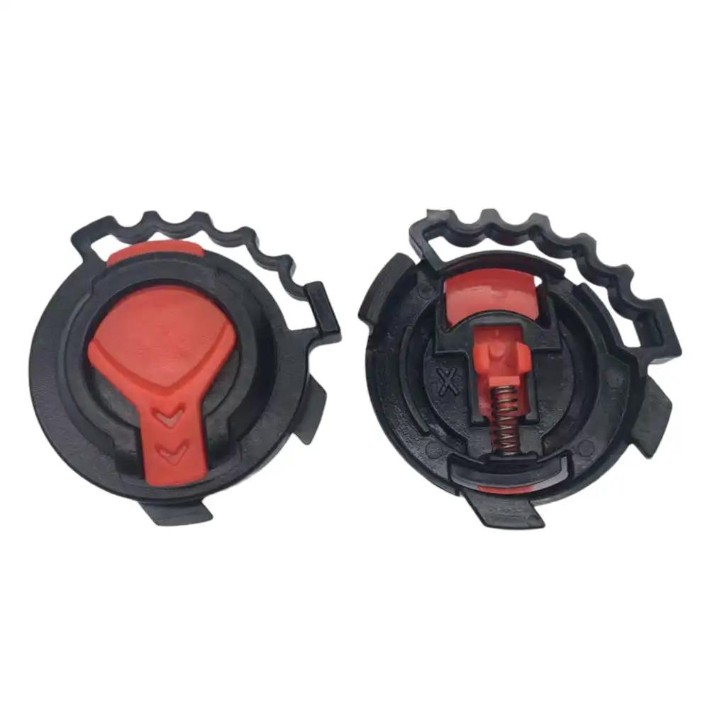 1Pair Motorcycle Helmet Fixed Buckle Rotate Switch Buckle Mirror Holder Lens Base Helmets Screws Helmet Lens Button Replacement