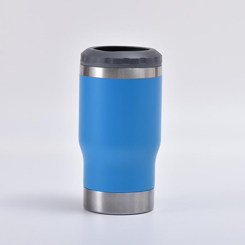 

14Oz Car Cup 304 Stainless Steel Double-Layer Vacuum Insulation And Cold Insulation Ice Cup With Bottle Opener 14oz небесно-голубой