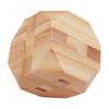 Wooden Brain Teaser Puzzle Toy IQ Test Logic Training Luban Kong Ming Lock Kids Adults Bamboo 3D Burr Puzzle Interlock Unlock Game Educational Toy