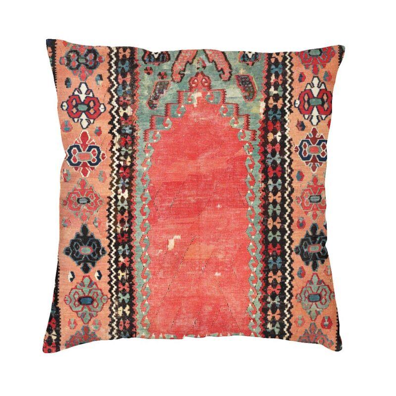 Navajo Geweven Turkse Etnische Kilim Kussenhoes 40x40cm Huis Decoratie Print Kussenhoes Voor Bank Dubbelzijdig Linen 55*55(CM)-1Pcs