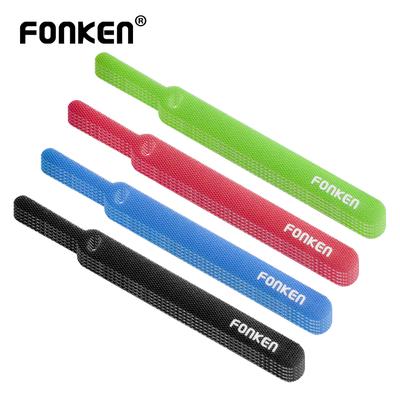 20 ks FONKEN organizér USB kabelů řemínek navíječ drátu Dokončení domácího postroje Chránič pevných šňůrek