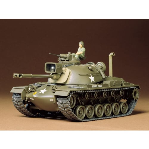 Tamiya 1/35 Military Miniature Series No. 120 U.S. Army M-48A Patton Tank Plastic Model 35120