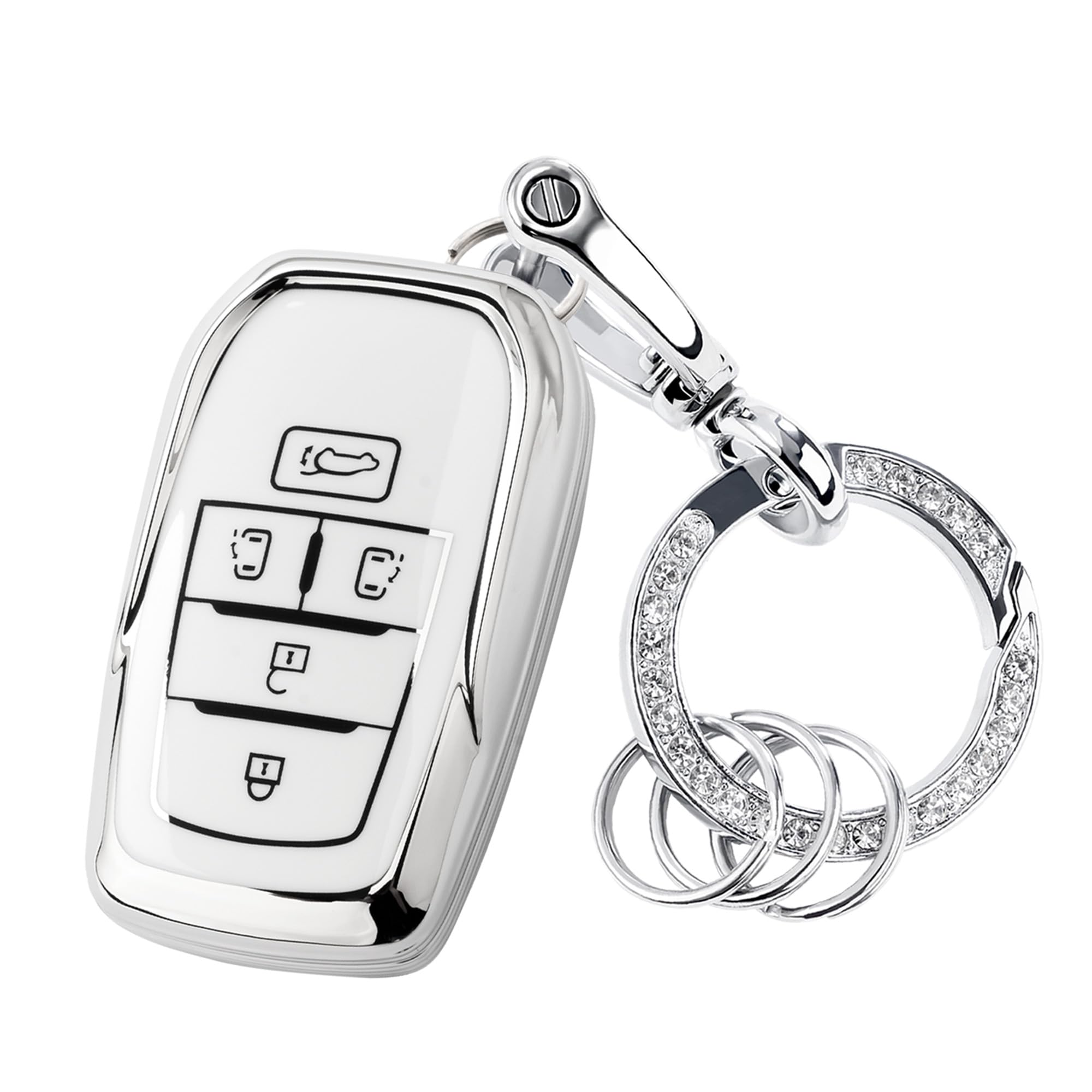 

[Unhoke] Чехол для ключа Voxy 90 серии, Крышка для ключа, Noah 90 серии, Новый Voxy Noah белый