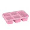 1PC, Bento Lunch Box, Suitable for Travel and Work, Snack Box Container with 5 Compartments