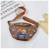 Crossbody Printed Capybara Chest Bag Children Cartoon Outdoor Leisure Waist Pack