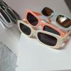 Children Sun Glasses Narrow Square Frame Catwalk Style UV Protection Fashionable Unisex Kids