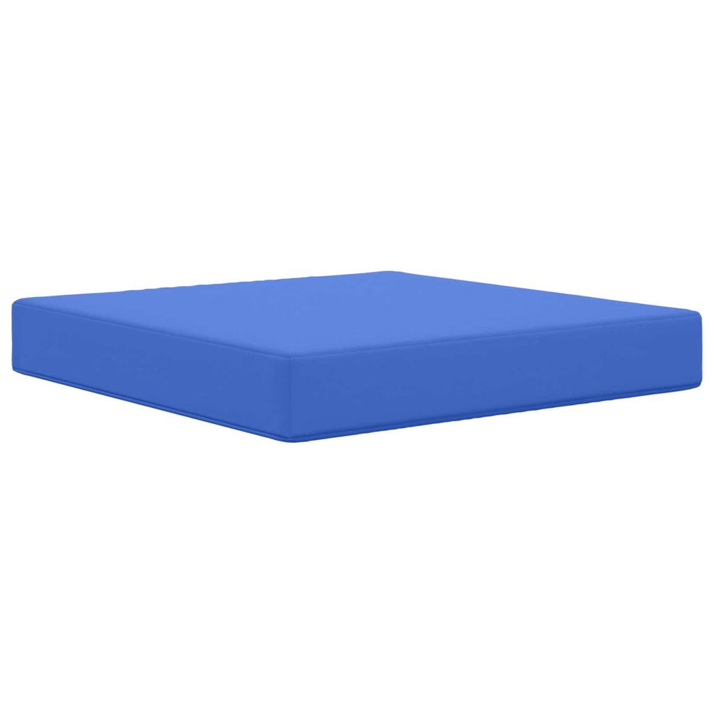 Outdoor Sofa Cushions 3 Pcs Royal Blue Polyester